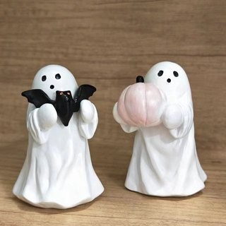 Ghost ornaments, holiday decorations